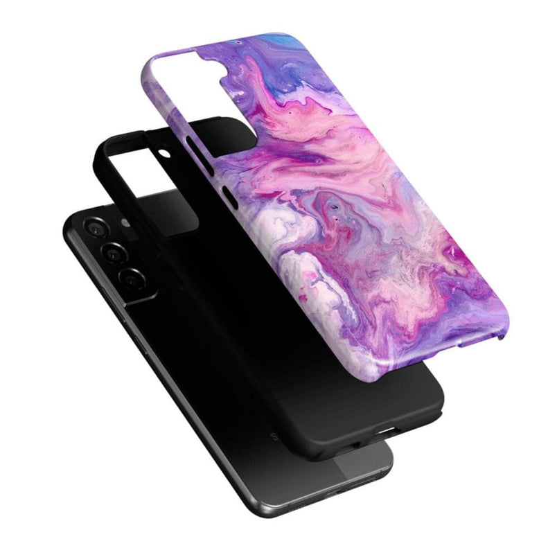 Tie Dying Over You | Purple Marble Samsung Case Samsung Case Casetry 