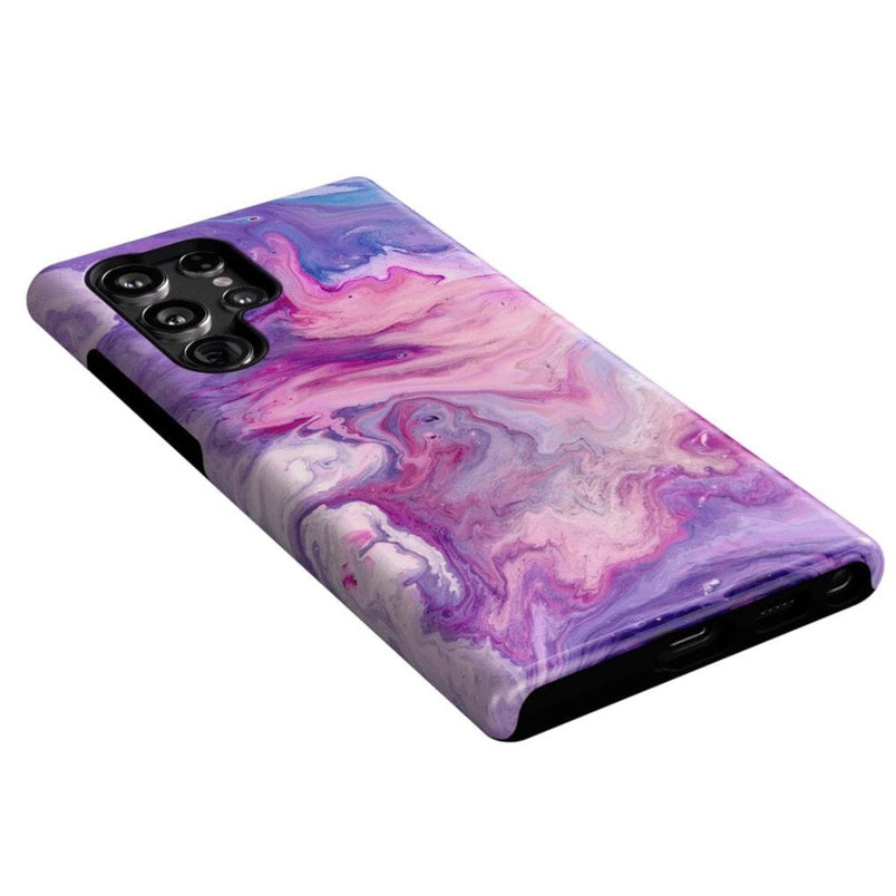 Tie Dying Over You | Purple Marble Samsung Case Samsung Case Casetry 