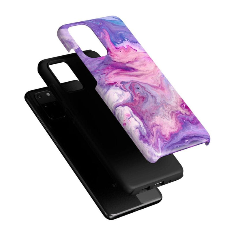 Tie Dying Over You | Purple Marble Samsung Case Samsung Case Casetry 