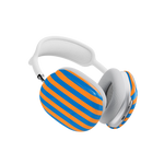 Go New York | Blue & Orange Stripes AirPods Max Case