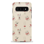 Holiday Party | Kitty and Vibe Holiday Case Phone Case Casetry Essential Galaxy S10