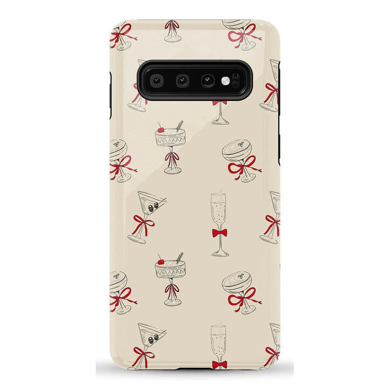 Holiday Party | Kitty and Vibe Holiday Case Phone Case Casetry Essential Galaxy S10