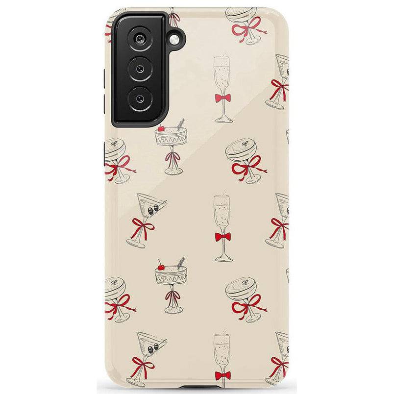 Holiday Party | Kitty and Vibe Holiday Case Phone Case Casetry Essential Galaxy S21 Plus