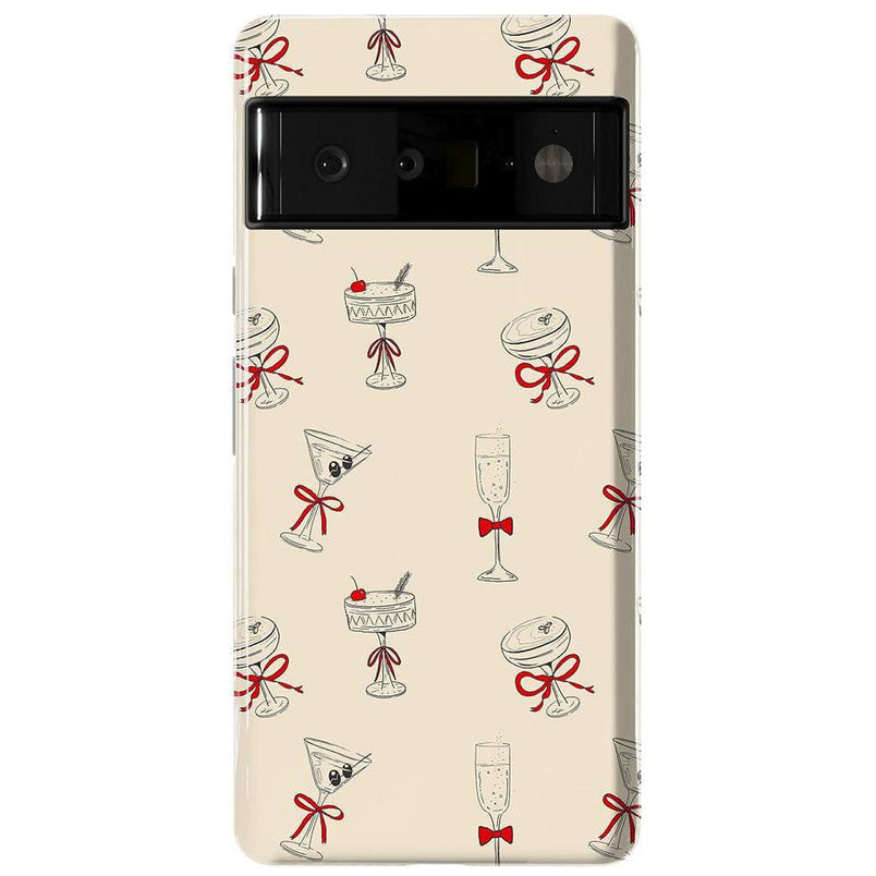 Holiday Party | Kitty and Vibe Holiday Case Phone Case Casetry Essential Google Pixel 6 Pro