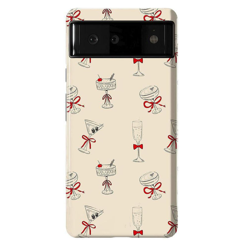 Holiday Party | Kitty and Vibe Holiday Case Phone Case Casetry Essential Google Pixel 6
