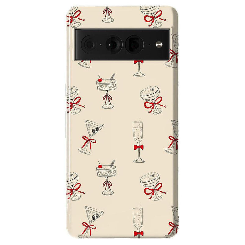 Holiday Party | Kitty and Vibe Holiday Case Phone Case Casetry Essential Google Pixel 7 Pro