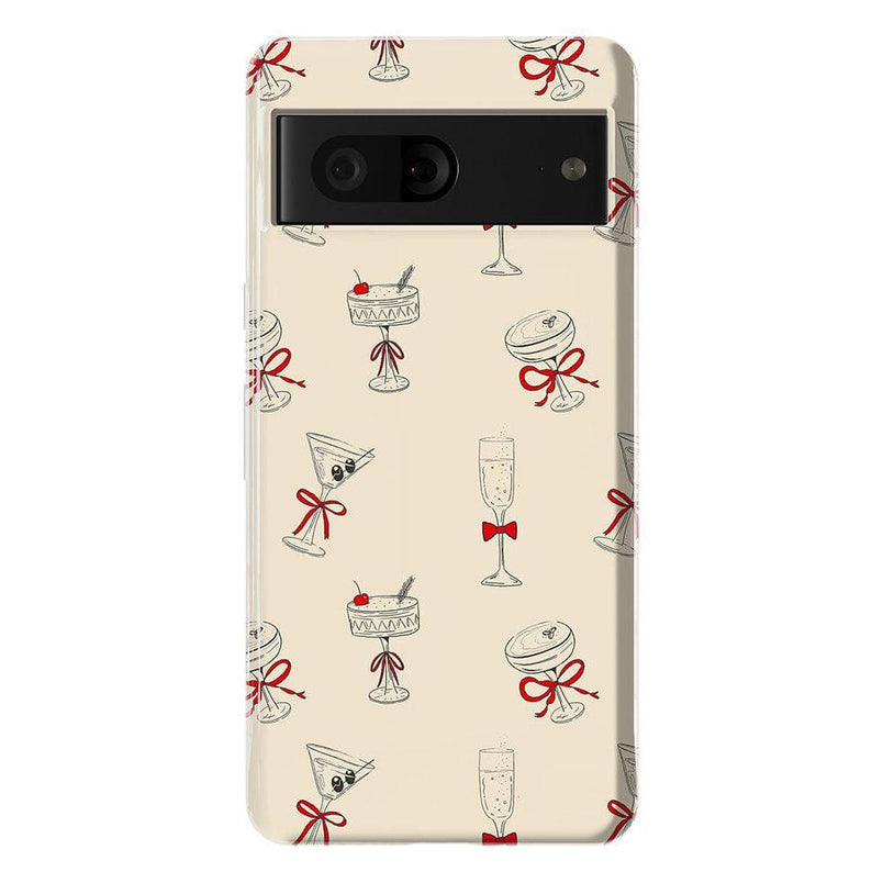 Holiday Party | Kitty and Vibe Holiday Case Phone Case Casetry Essential Google Pixel 7