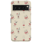 Holiday Party | Kitty and Vibe Holiday Case Phone Case Casetry Essential Google Pixel 8 Pro