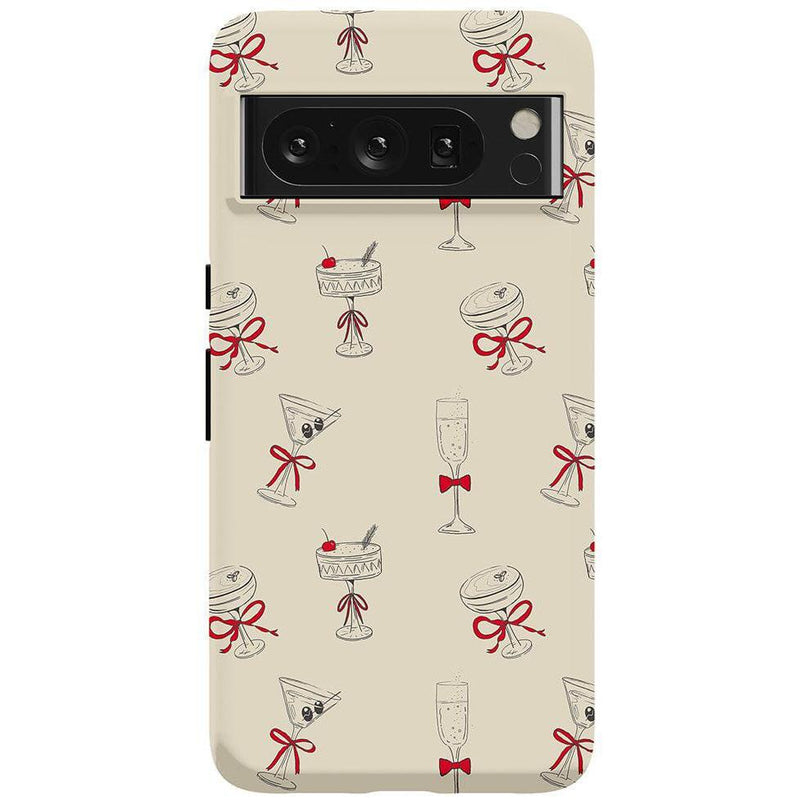 Holiday Party | Kitty and Vibe Holiday Case Phone Case Casetry Essential Google Pixel 8 Pro