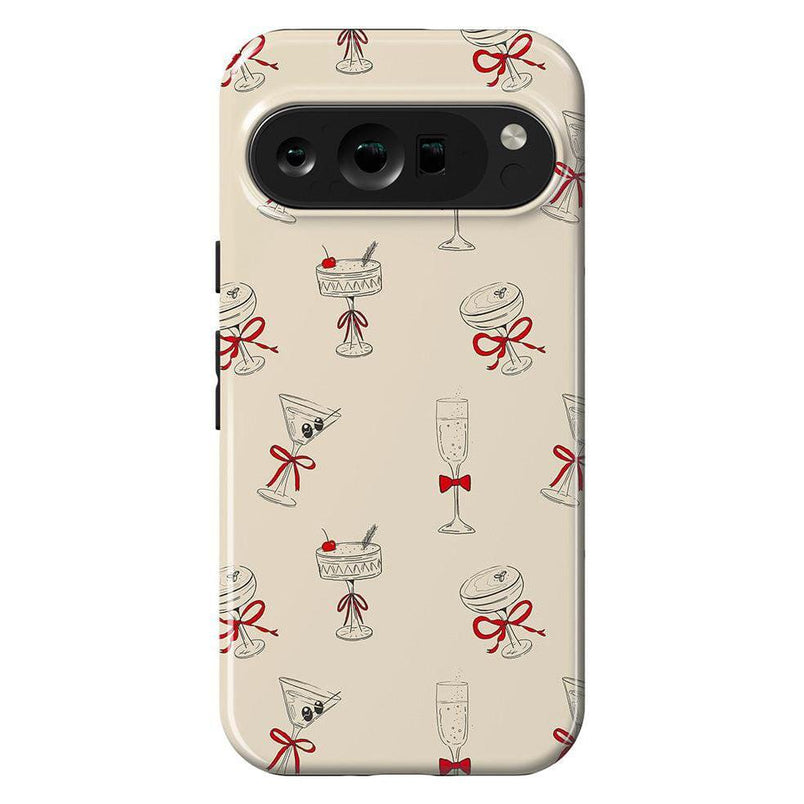 Holiday Party | Kitty and Vibe Holiday Case Phone Case Casetry Essential Google Pixel 9 Pro