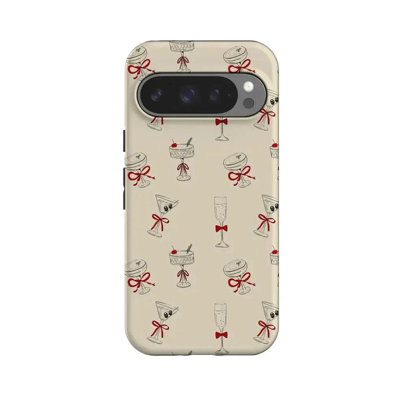 Tini | Kitty and Vibe Holiday Case Phone Case Casetry Essential + MagSafe® Google Pixel 10 Pro 
