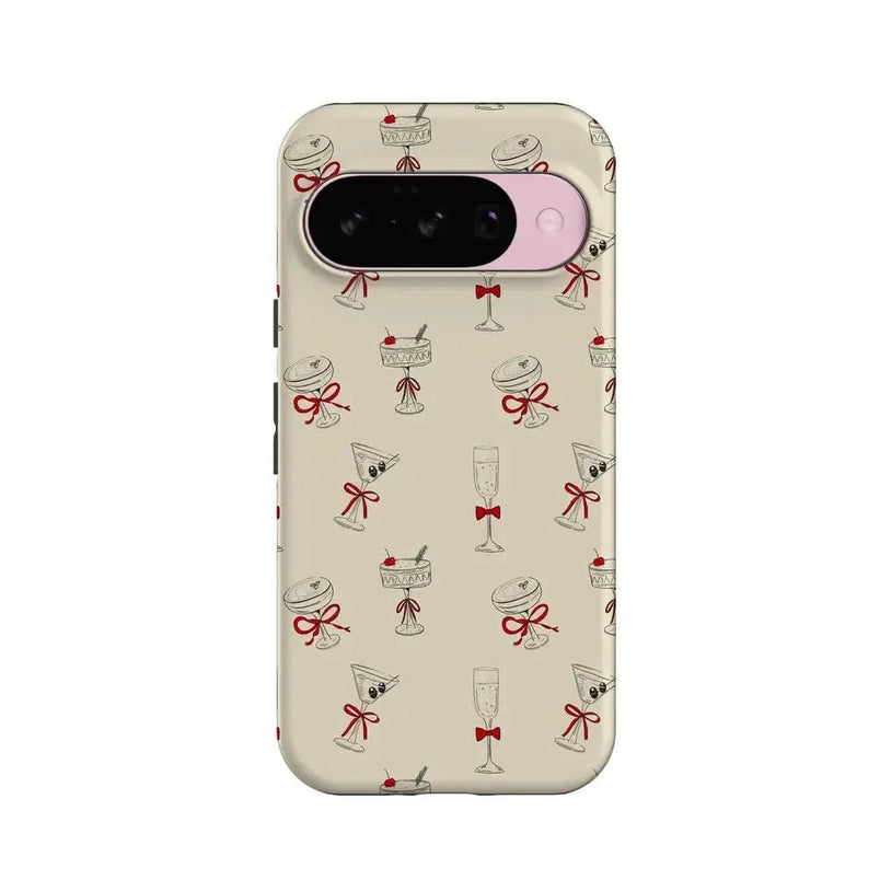Tini | Kitty and Vibe Holiday Case Phone Case Casetry Essential + MagSafe® Google Pixel 10 