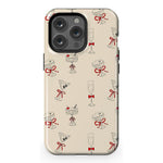 Holiday Party | Kitty and Vibe Holiday Case Phone Case Casetry Essential + MagSafe® iPhone 13 Pro