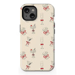 Holiday Party | Kitty and Vibe Holiday Case Phone Case Casetry Essential + MagSafe® iPhone 13