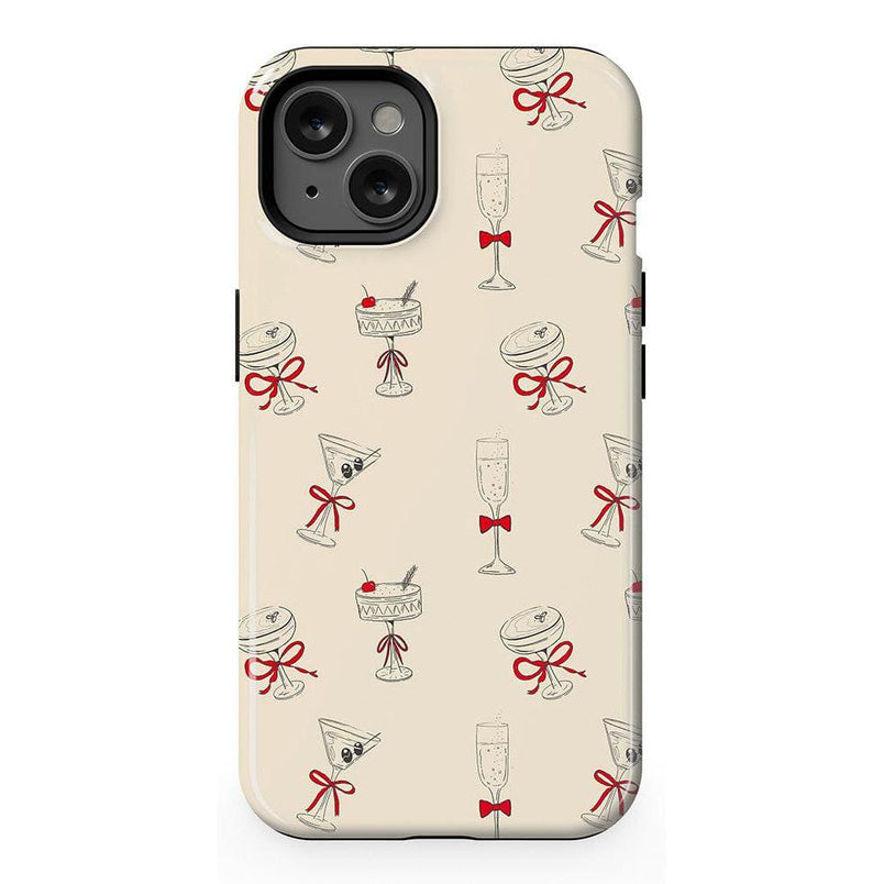 Holiday Party | Kitty and Vibe Holiday Case Phone Case Casetry Essential + MagSafe® iPhone 13