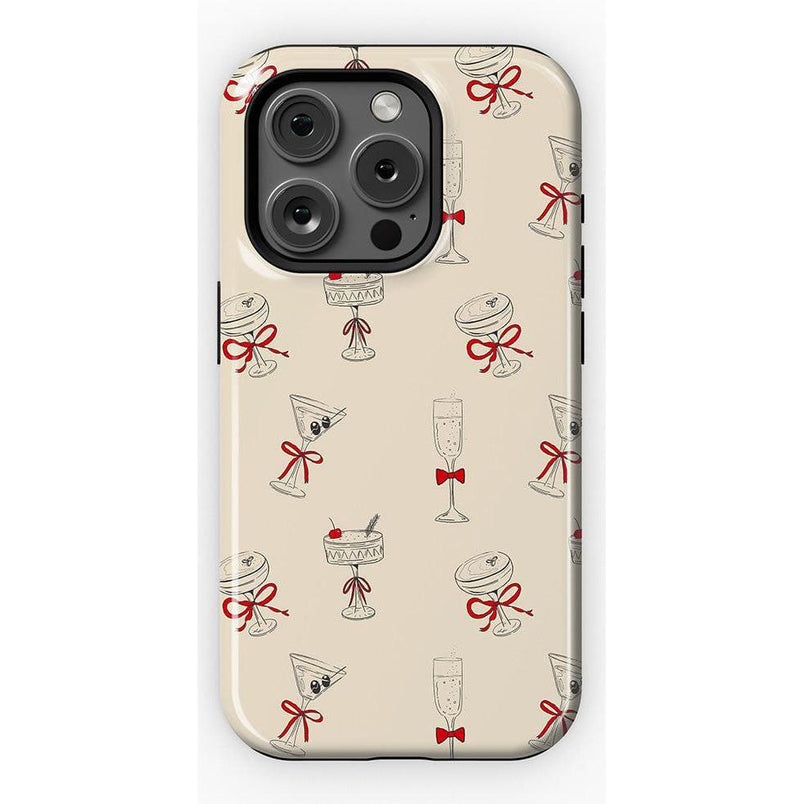 Holiday Party | Kitty and Vibe Holiday Case Phone Case Casetry Essential + MagSafe® iPhone 15 Pro