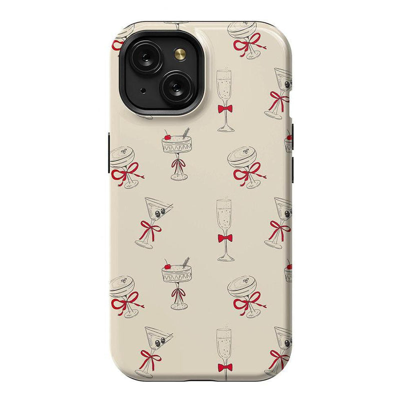 Holiday Party | Kitty and Vibe Holiday Case Phone Case Casetry Essential + MagSafe® iPhone 15
