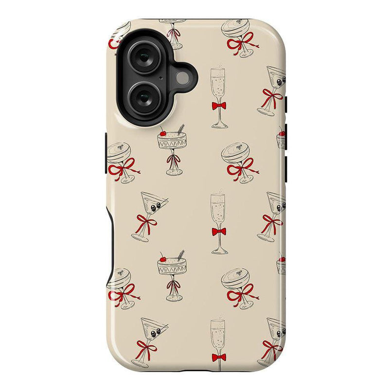 Holiday Party | Kitty and Vibe Holiday Case Phone Case Casetry Essential + MagSafe® iPhone 16