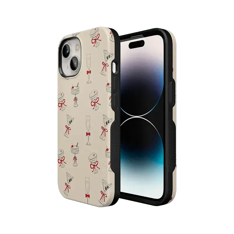 Tini | Kitty and Vibe Holiday Case Phone Case Casetry 