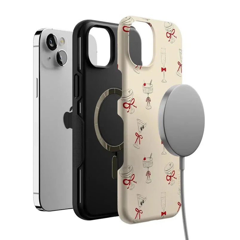 Tini | Kitty and Vibe Holiday Case Phone Case Casetry 