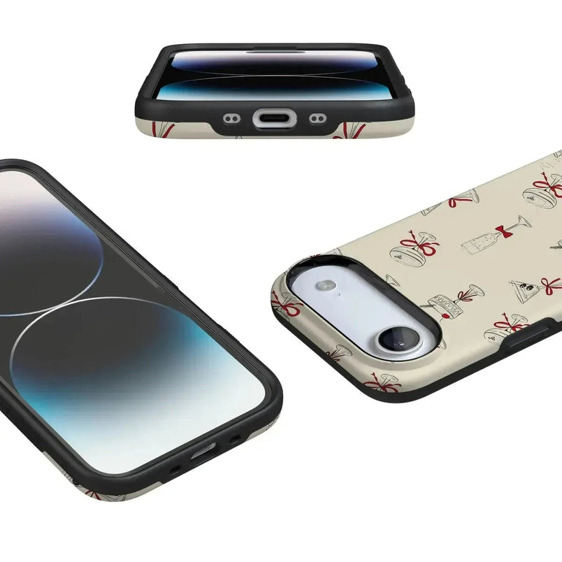 Tini | Kitty and Vibe Holiday Case Phone Case Casetry 