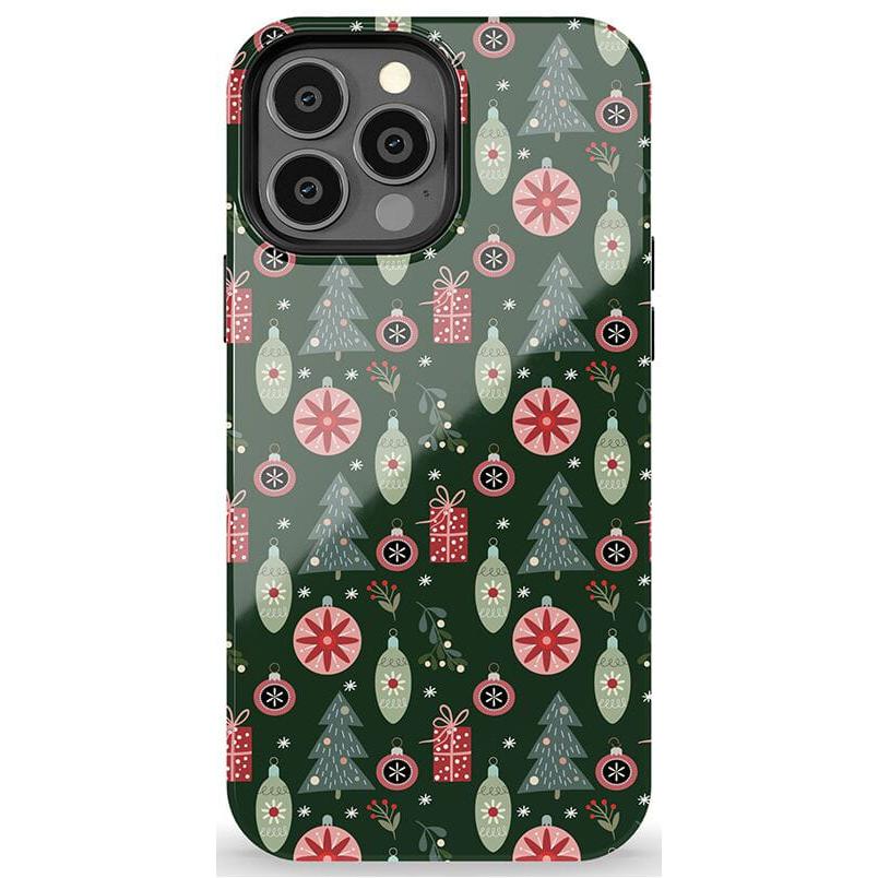 Tinsel Town | Christmas Ornament Case Phone Case Casetry Essential + MagSafe® iPhone 13 Pro Max