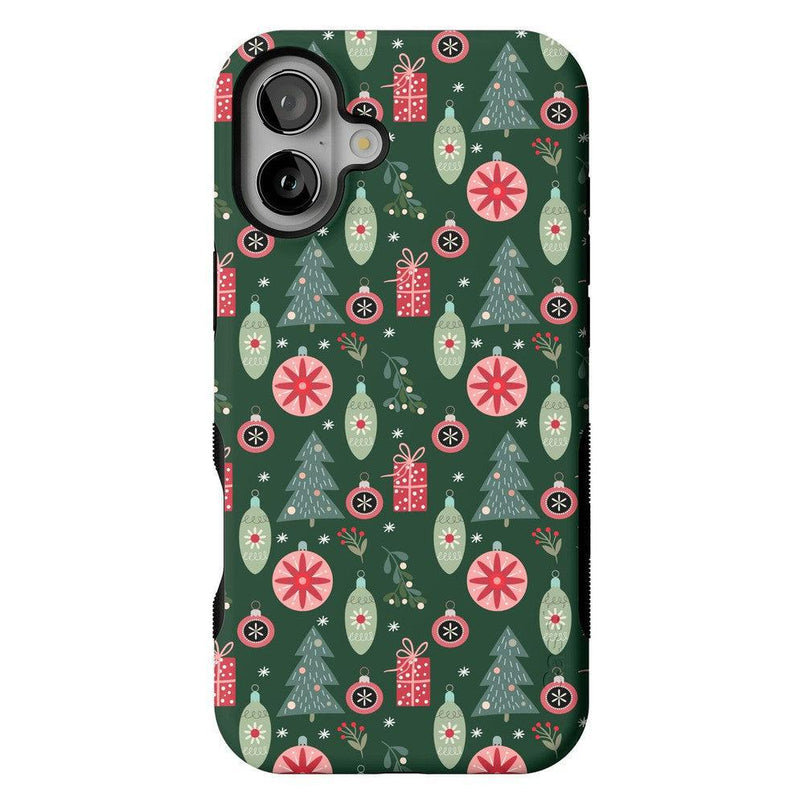 Tinsel Town | Christmas Ornament Case Phone Case Casetry Bold + MagSafe® iPhone 16 Plus