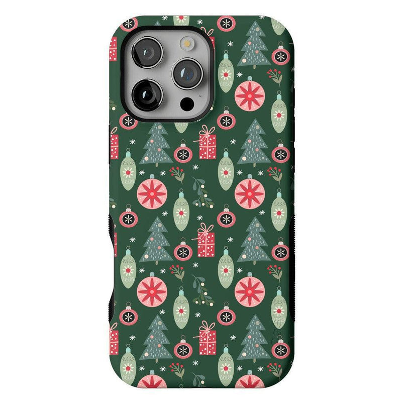 Tinsel Town | Christmas Ornament Case Phone Case Casetry Bold + MagSafe® iPhone 16 Pro Max