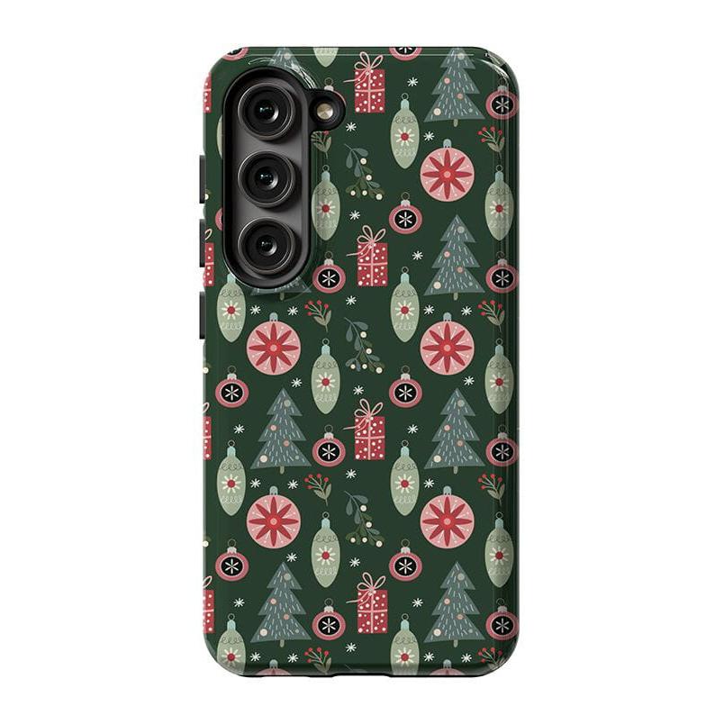 Tinsel Town | Christmas Ornament Case Phone Case Casetry Essential Galaxy S22 Ultra