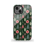 Tinsel Town | Christmas Ornament Case Phone Case Casetry Essential + MagSafe® iPhone 13 Mini