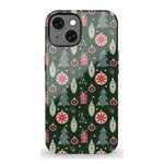 Tinsel Town | Christmas Ornament Case Phone Case Casetry Essential + MagSafe® iPhone 13