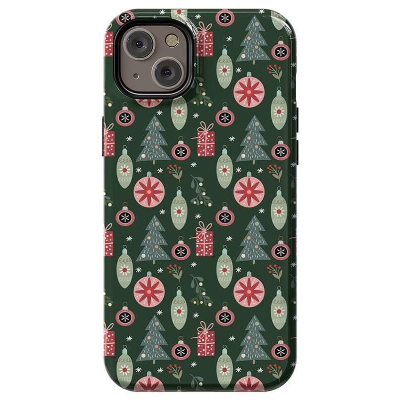 Tinsel Town | Christmas Ornament Case Phone Case Casetry Essential + MagSafe® iPhone 14 Plus