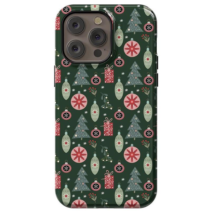 Tinsel Town | Christmas Ornament Case Phone Case Casetry Essential + MagSafe® iPhone 14 Pro Max