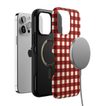 Checked Twice | Red Plaid Case