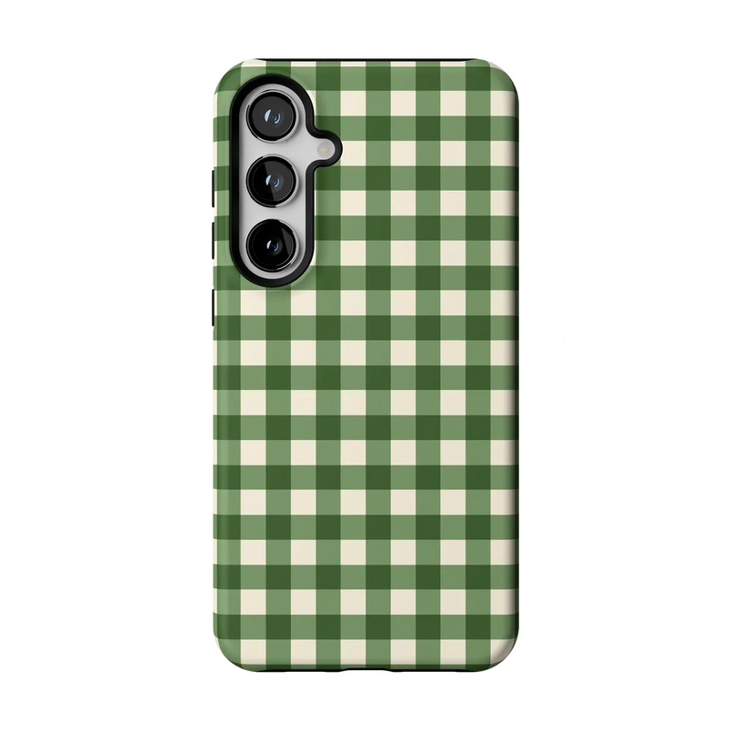Checked Twice | Green Plaid Case