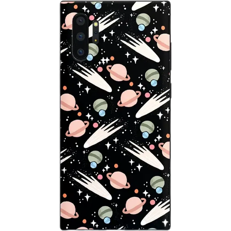 To The Moon & Back | Outer Space Samsung Case Samsung Case get.casely Classic Galaxy Note 10 Plus 