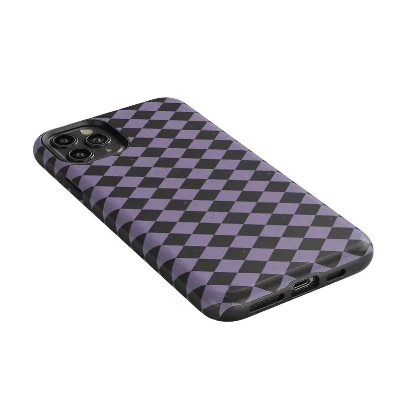 Midnight Hex | Purple Checkered Case