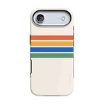 Totally Groovy | Rainbow Stripes Color Block Case iPhone Case get.casely Bold Flex + MagSafe® iPhone 17 Air 
