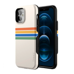 Totally Groovy | Rainbow Stripes Color Block Case iPhone Case get.casely 