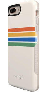 Totally Groovy | Rainbow Stripes Color Block Case iPhone Case get.casely