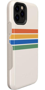 Totally Groovy | Rainbow Stripes Color Block Case iPhone Case get.casely