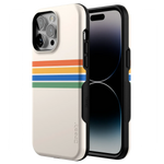 Totally Groovy | Rainbow Stripes Color Block Case iPhone Case get.casely 