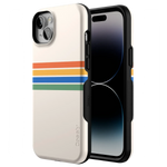 Totally Groovy | Rainbow Stripes Color Block Case iPhone Case get.casely 