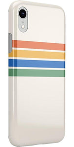 Totally Groovy | Rainbow Stripes Color Block Case iPhone Case get.casely