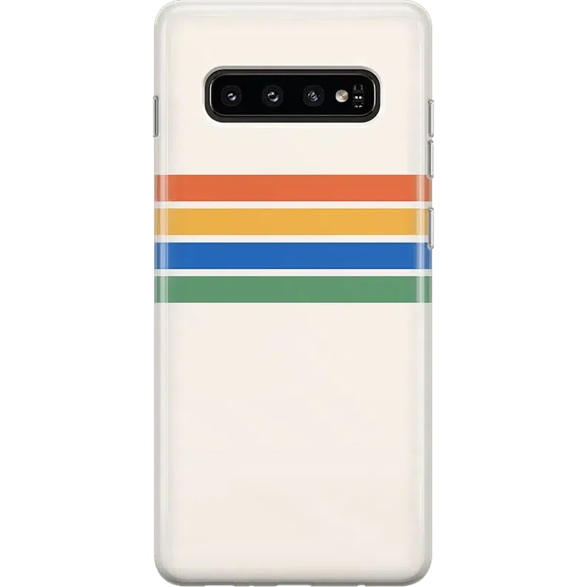 Totally Groovy Rainbow Stripes Color Block Samsung Case - Thumbnail 2