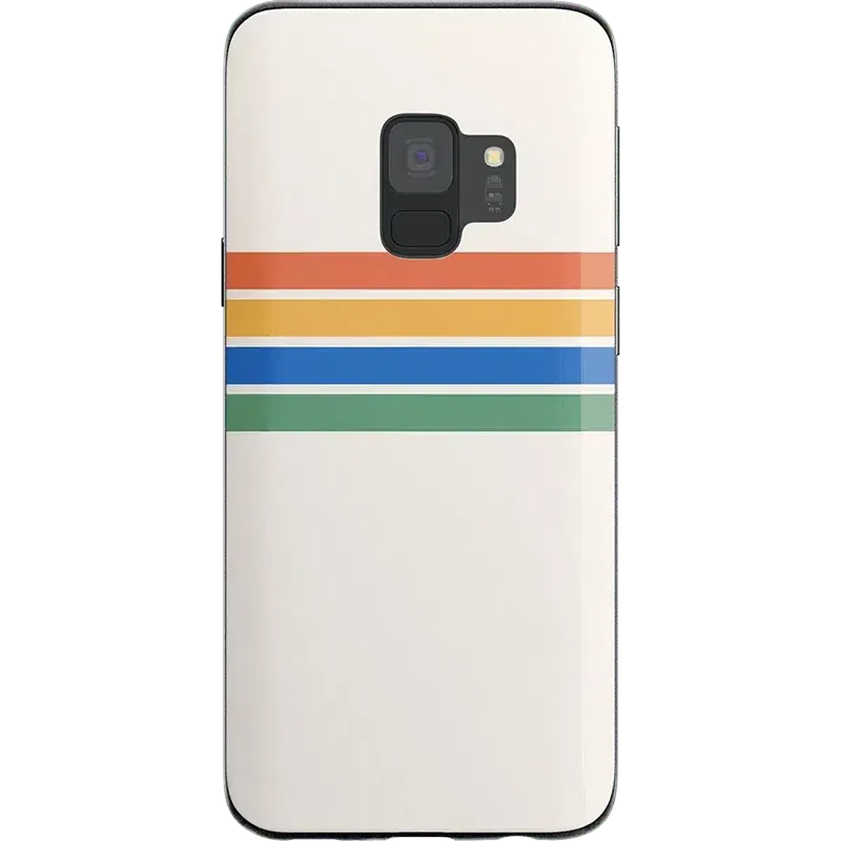 Totally Groovy Rainbow Stripes Color Block Samsung Case