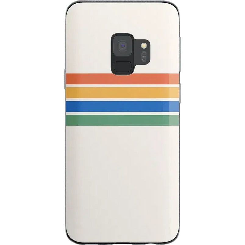 Totally Groovy | Rainbow Stripes Color Block Samsung Case Samsung Case get.casely Classic Galaxy S9 Plus 