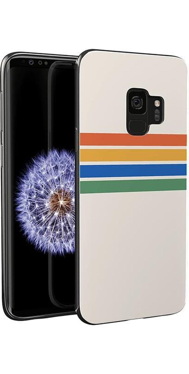 Totally Groovy Rainbow Stripes Color Block Samsung Case - Thumbnail 5