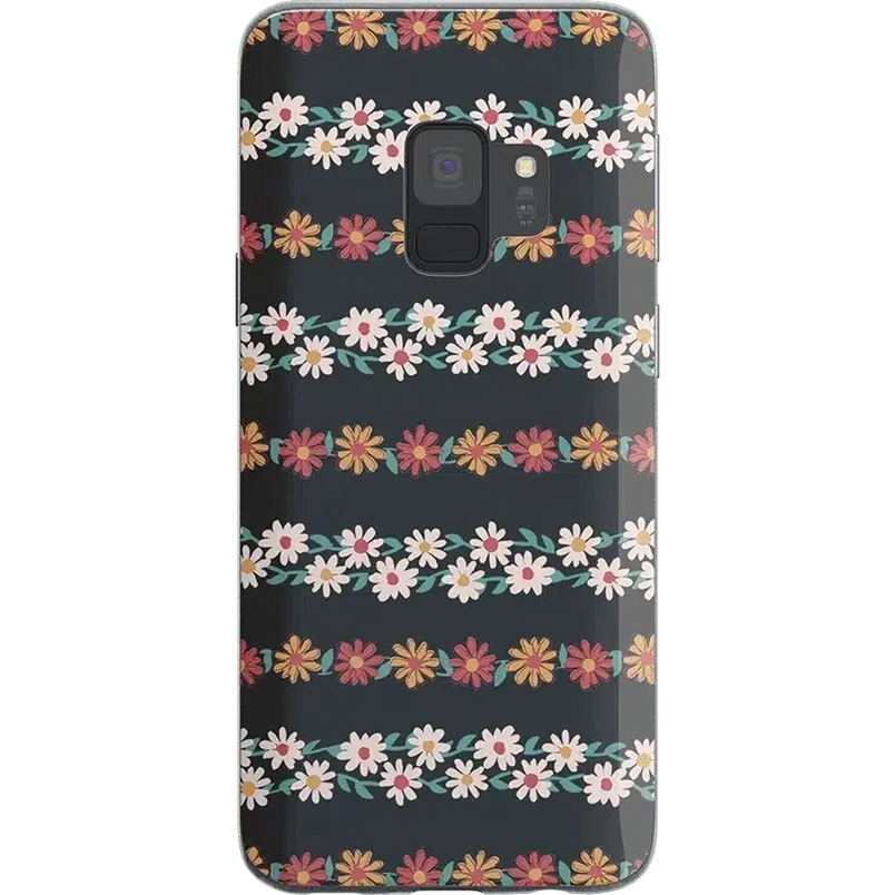 Totally Rad | Daisy Print Floral Samsung Case Samsung Case get.casely Classic Galaxy S9 Plus 