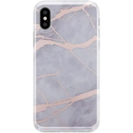 Touch of Lavender | Lavender Gray & Rose Gold Marble Case iPhone Case get.casely Classic iPhone X / XS 